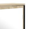 vidaXL Bathroom Mirror Beige 60 x 16 x 60 cm Glass and Engineered Wood