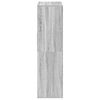 vidaXL Book Cabinet Grey Sonoma 66x31x112 cm Engineered Wood