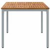 vidaXL Outdoor Tables Natural and grey 150 x 90 x 75 cm