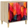 vidaXL Bathroom Cabinet HEESCH Sonoma 60 x 40 x 60 cm Engineered Wood