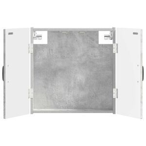 vidaXL Dartboard Cabinet UTRECHT Concrete Grey 52.5 x 10.5 x 53.5 cm