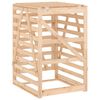 vidaXL Wheelie Bin Storage 84x90x128.5 cm Solid Wood Pine