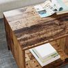 vidaXL Coffee Table Old Wood 90 x 49 x 46 cm Engineered Wood
