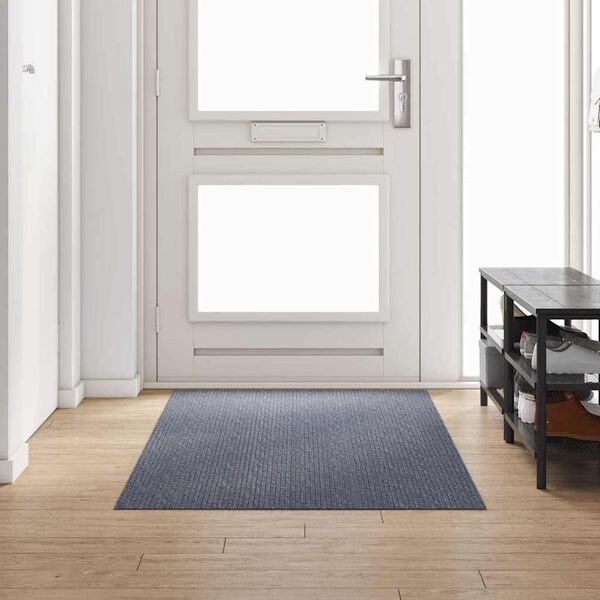 vidaXL Carpet Runner Light Grey 100 x 250 cm Fabric