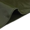 vidaXL Tarpaulin 650g / m² Olive Green 3 x 5 m Canvas with PVC Coating