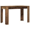 vidaXL Dining Table Old Wood 120x60x76 cm Engineered Wood