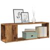 vidaXL TV Cabinet Old Wood 100x24x32 cm Engineered Wood