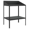 vidaXL Plant Stand Anthracite 75.5x54.5x100 cm Galvanised Steel