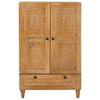 vidaXL Highboard Light brown 60 x 33 x 100 cm Solid mango wood