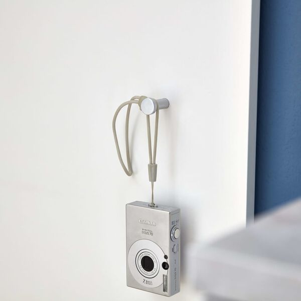 Germania Coat Rack Panel Topix 96x29x147 cm White and Concrete