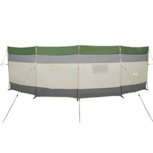 vidaXL Camping Windbreak Green 510x153 cm Waterproof