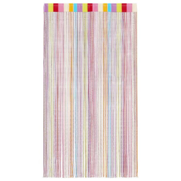 vidaXL String Curtains 2 pcs Multicolour 100x250 cm