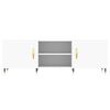 vidaXL TV Cabinet White 150x30x50 cm Engineered Wood