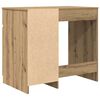 vidaXL Desk Artisan Oak 86x49x76 cm Engineered Wood