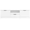 vidaXL TV Cabinet White 140x35x40 cm Engineered Wood