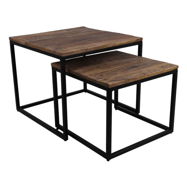 HSM Collection 2 Piece Coffee Table Set Square