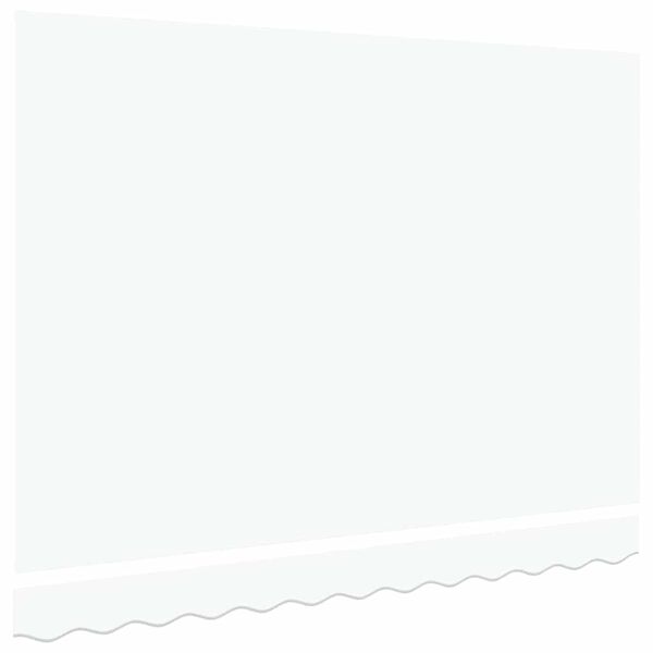 vidaXL Awning Replacement Fabric White 300 x 250 cm Canvas