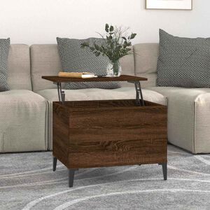 vidaXL Coffee Table Brown Oak 60x44,5x45 cm Engineered Wood