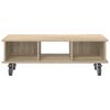 vidaXL TV Stand Sonoma Oak 100 x 35 x 35 cm Engineered Wood