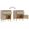 vidaXL Bedside Cabinet Sonoma Oak 40x35x50 cm