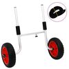 vidaXL Kayak Trolley Detachable 100 kg Aluminium