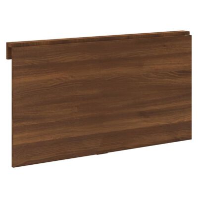 vidaXL Folding Wall Table Brown Oak 100x60x56 cm Engineered Wood