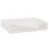 vidaXL Weighted Blanket White 135 x 200 cm 10 kg 100% Cotton 205T
