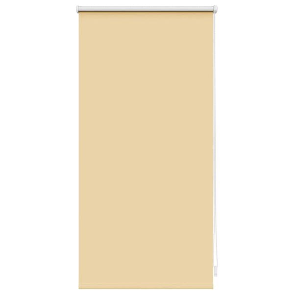 vidaXL Roller Blind Blackout 44.4x100 cm Fabric Width 40 cm Beige