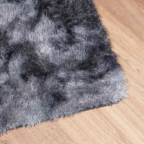 vidaXL Shaggy Rug High Pile NAVARRA Dark Grey 80x150 cm Polyester