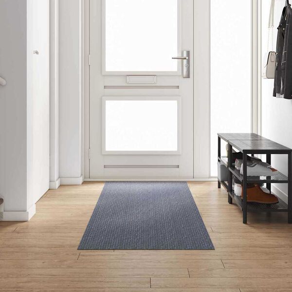 vidaXL Carpet Runner Light Grey 80 x 300 cm Fabric