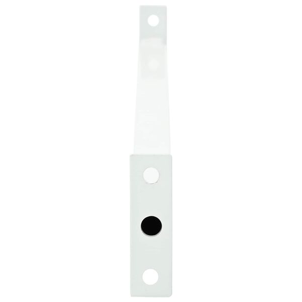 vidaXL Adjustable Window Safety Bar White 710 -1200 mm Steel