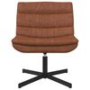 vidaXL Swivel Chair Brown 63 x 75 x 76 cm Antique PU