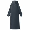 vidaXL Blanket Hoodie Navy Blue XL Fleece and Flannel
