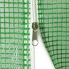 vidaXL Greenhouse with Steel Frame Green 96 m&sup2; 16x6x2.85 m