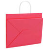 vidaXL Paper Bags 50 pcs with Handles Pink 32x22x24 cm