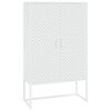 vidaXL Highboard White 80x35x135 cm Steel