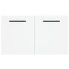vidaXL Wall Cabinet White 60x36.5x35 cm Engineered Wood
