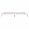 vidaXL Bed Frame without Mattress High Gloss White 200x200 cm