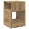vidaXL End Table 2 pcs Artisan Oak 30.5 x 30 x 45 cm Engineered Wood