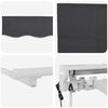 vidaXL Electric Retractable Awning Anthracite 2.5 x 2 m