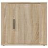 vidaXL Bedside Cabinets 2 pcs Sonoma Oak 50x39x47 cm