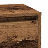 vidaXL Bedside Cabinet Old Wood 39 x 34.5 x 65 cm Engineered wood