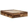 vidaXL Bed Frame without Mattress Old Wood 140x200cm Engineered Wood