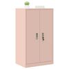 vidaXL Storage Cabinet Pink 60 x 40 x 90 cm Cold-Rolled Steel