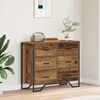 vidaXL Chest of Drawers Old Wood 91 x 35.5 x 74.5 cm Engineered wood