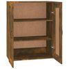 vidaXL Hanging Wall Cabinet Smoked Oak 69.5x32.5x90 cm