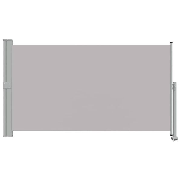 vidaXL Patio Retractable Side Awning 140 x 300 cm Grey