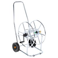vidaXL Hose Reel Cart for 80 m 3/4" Hose Steel