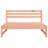 vidaXL Garden Middle Sofas 2 pcs 120x80 cm Solid Wood Douglas