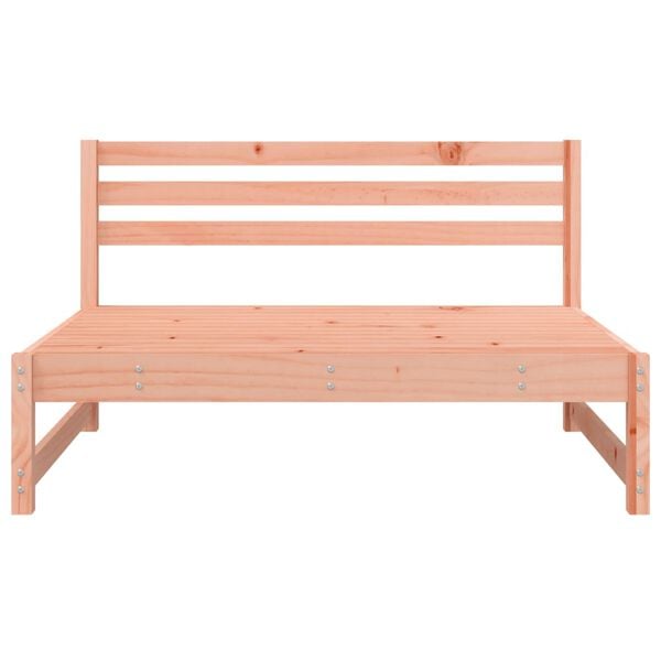 vidaXL Garden Middle Sofas 2 pcs 120x80 cm Solid Wood Douglas